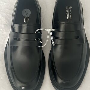 Call It Spring Classic Black Men's Slip-On Loafers, Size 7, NWOT